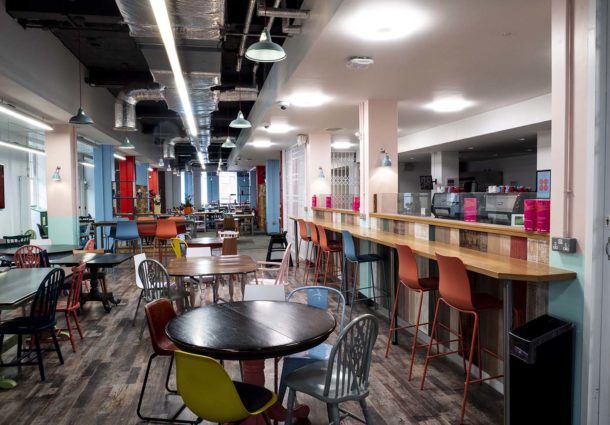 Common Ground Café in the Leeds University Union building