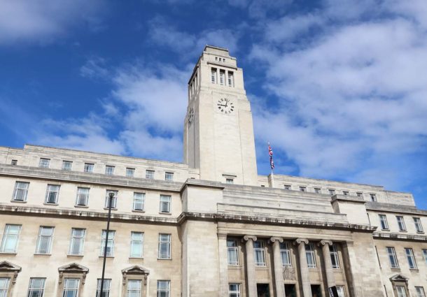 An image of the Parkinson Building at the University of Leeds