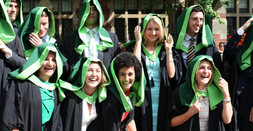 Graduating students